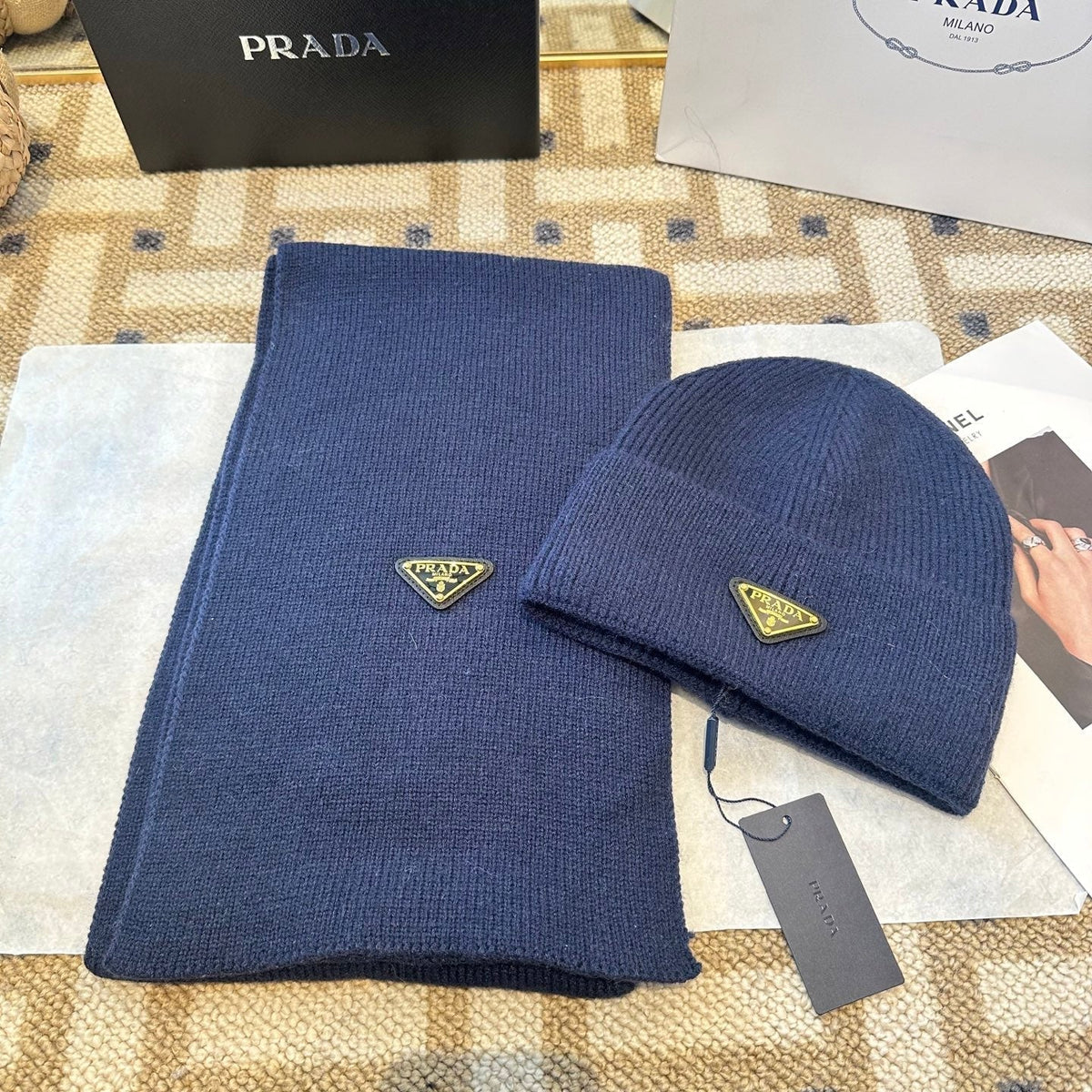 PRD Scarf+Beanie Set