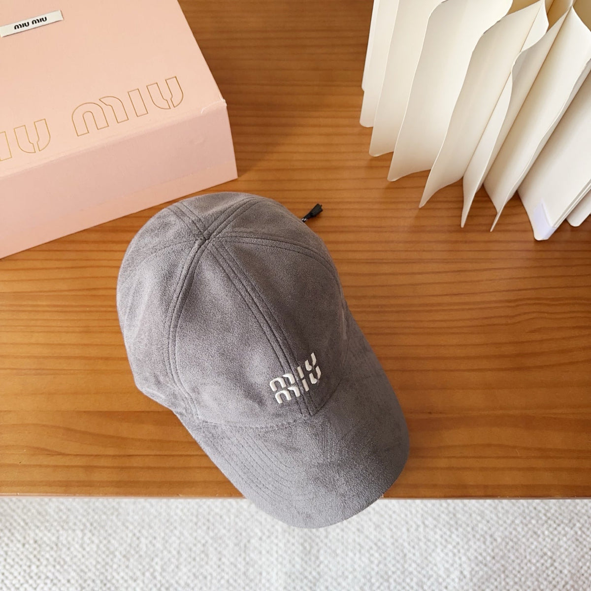 M/M Baseball Cap with Logo Embroidery